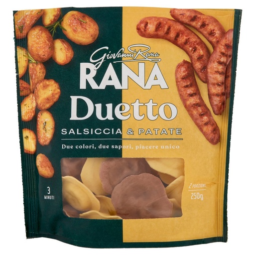 [000001326] Giovanni Rana Duetto Salsiccia e Patate Gr.250