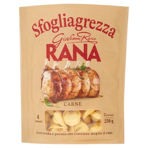 [000001332] Giovanni Rana Rustici Sfogliagrezza Tortellini Carne Gr.250