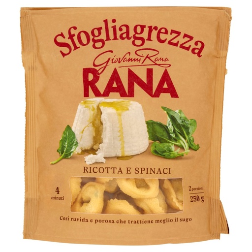 [000001333] Giovanni Rana Rustici Sfogliagrezza Ricotta e Spinaci Gr.250