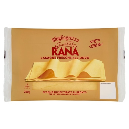 [000001337] Giovanni Rana Lasagne Sfogliagrezza Classica Gr.250