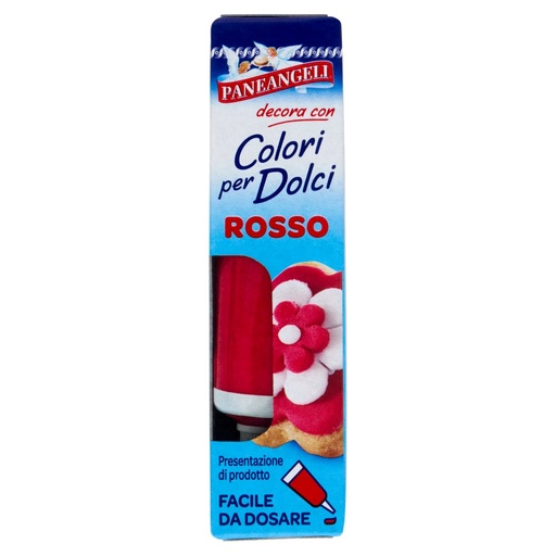 [000001434] Paneangeli Colori per Dolci Rosso Gr.10