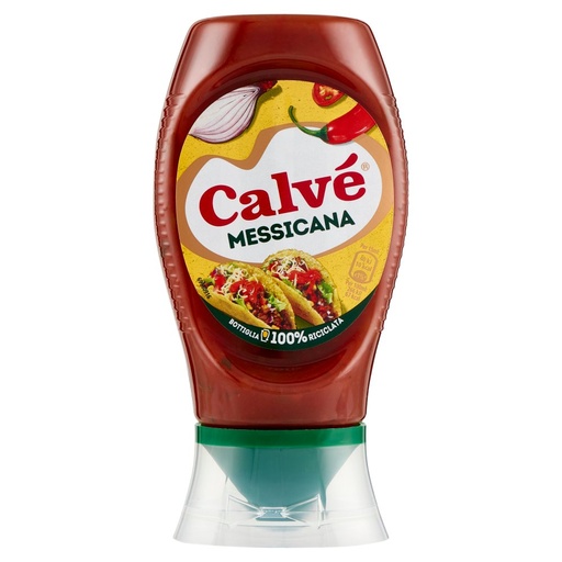 [000001463] Calvé Salsa Messicana Top Down Gr.250