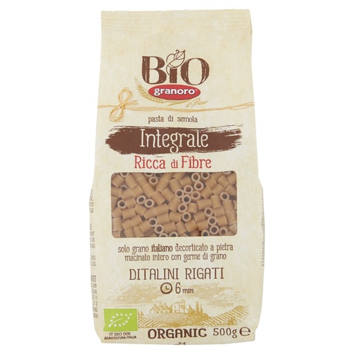 [000001504] Granoro Bio Integrali Ditalini Gr.500