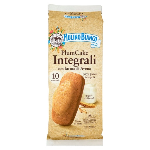 [000001585] Mulino Bianco Plumcake Integrale Pz.10 Gr.330