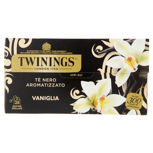 [000001601] Twinings Te' Vaniglia 25 Filtri