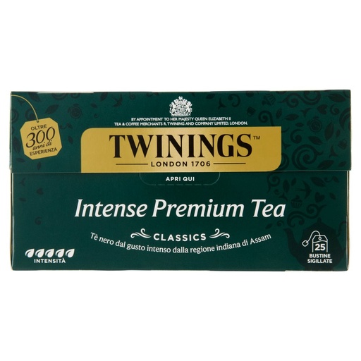 [000001602] Twinings Te' Intense Premium 25 Filtri