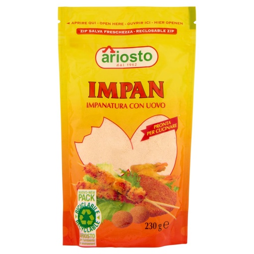 [000001667] Ariosto Impam Impanatura con Uovo Gr.230