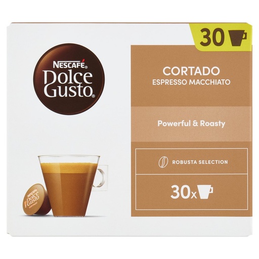 [000001686] Nescafe' Dolcegusto Cortado Espresso Macchiato 34 Capsule
