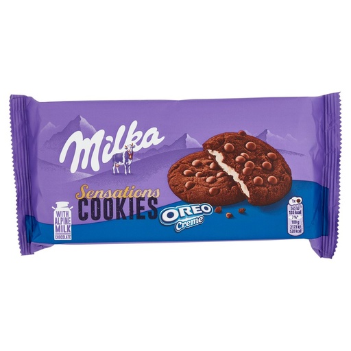 [000001707] Milka Cookies Sensation Oreo Gr.156