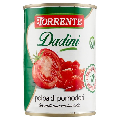 [000001832] La Torrente Polpa Cubetti Gr.400