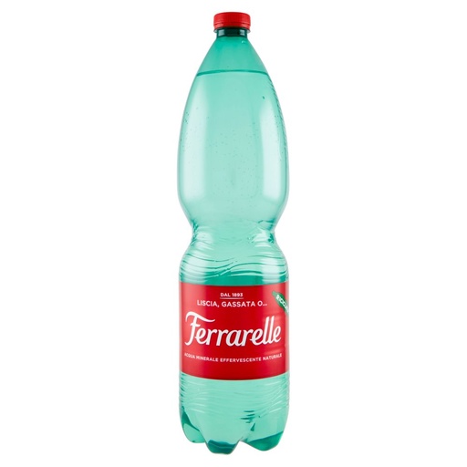 [000001888] Ferrarelle Acqua Effervescente Naturale Lt.1,5