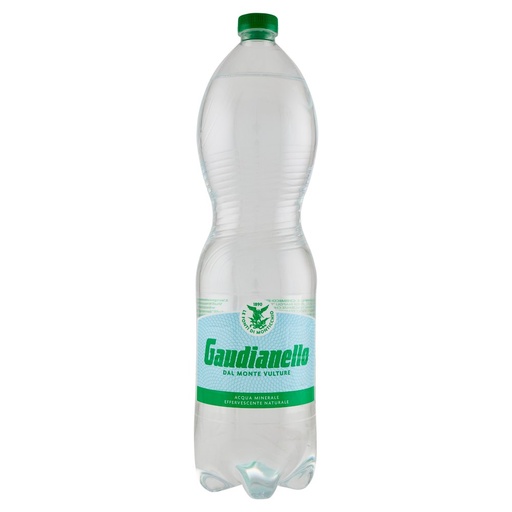 [000001894] Gaudianello Acqua Minerale Effervescente Naturale dal Monte Vulture Lt.1,5