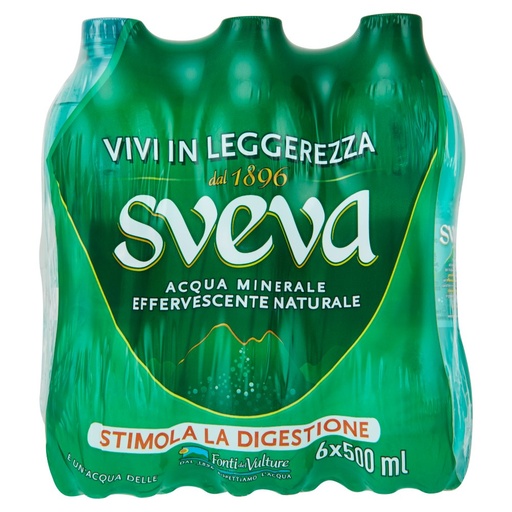 [000001908] Acqua Sveva Effervescente Naturale Cl.50X6