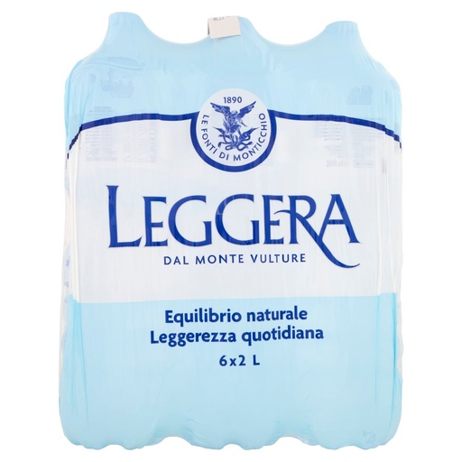 [000001915] Leggera Acqua Naturale Lt.2