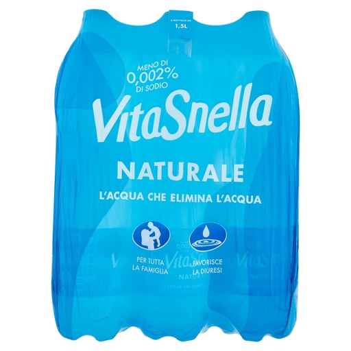 [000001916] Vitasnella Acqua Naturale Lt.1,5