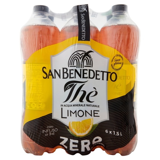 [000001964] San Benedetto Thè Zero Limone Lt.1.5