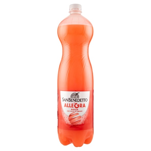 [000002005] San Benedetto Allegra Rossa con Succo di Agrumi Lt.1,5