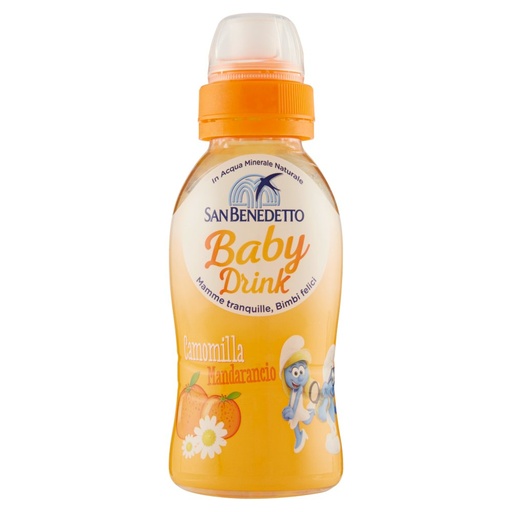 [000002016] San Benedetto Baby Drink Mandarancio Cl.25