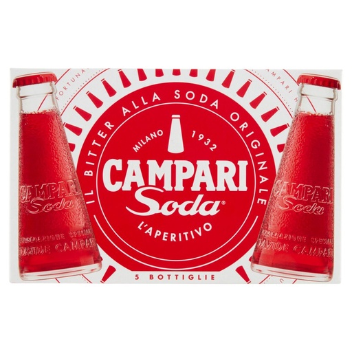 [000002017] Campari Soda Cl.9,8X5 Vol.10°