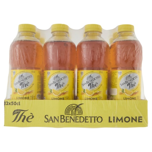 [000002050] San Benedetto Thè Limone Bottiglia Cl.50