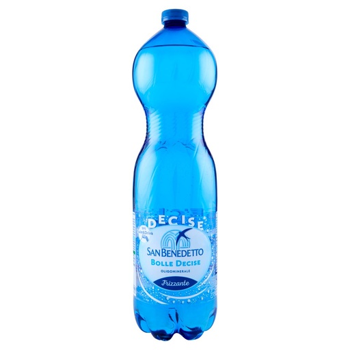 [000002143] San Benedetto Acqua Minerale Frizzante dal Parco della Majella Fonte Primavera Lt.1.5