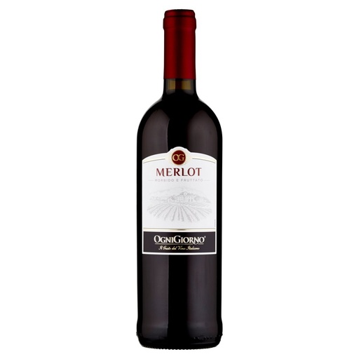 [000002275] Zonin Ogni Giorno Merlot Cl.75 Vol.12°
