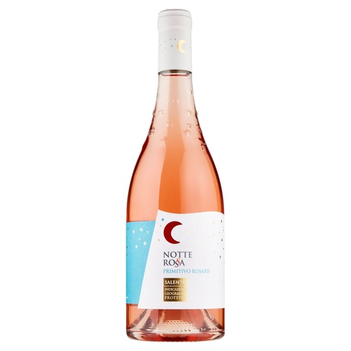 [000002285] Notte Rossa Primitivo Rosato Salento Igp Cl.75 Vol.12,5°
