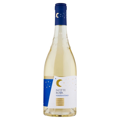 [000002289] Notte Rossa Vermentino Bianco Salento Igp Cl.75 Vol.12,5°