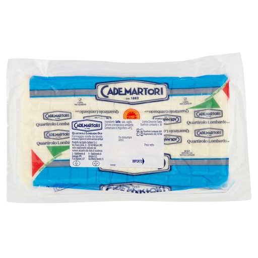 [000002346] Cademartori Quartirolo Lombrado Dop Kg.1,5 Pz.2