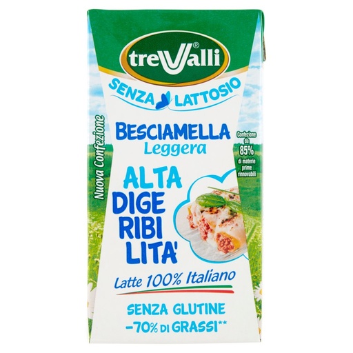 [000002360] Trevalli Besciamella Leggera Alta Digeribilità Senza Lattosio Ml.500