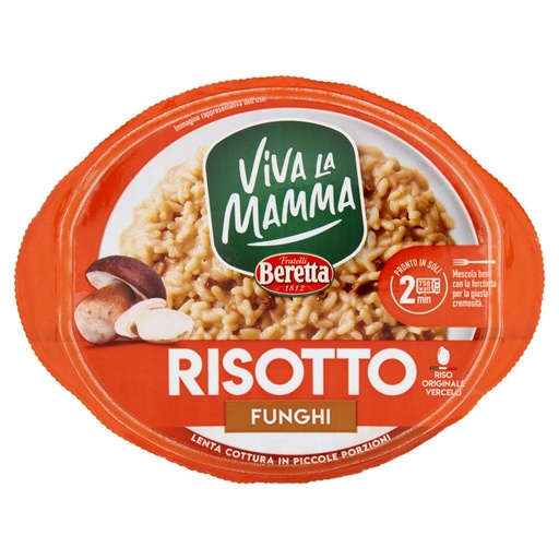 [000002388] Viva La Mamma Risotto Funghi Porcini Gr.250