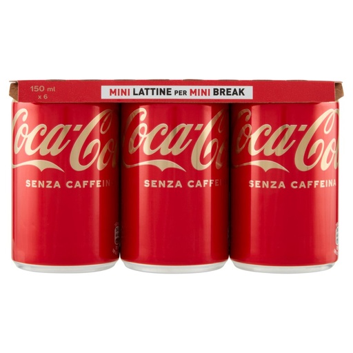 [000002416] Coca Cola senza Caffeina Cl.15X6