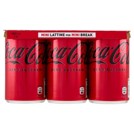 [000002417] Coca Cola Zero Cl.15X6