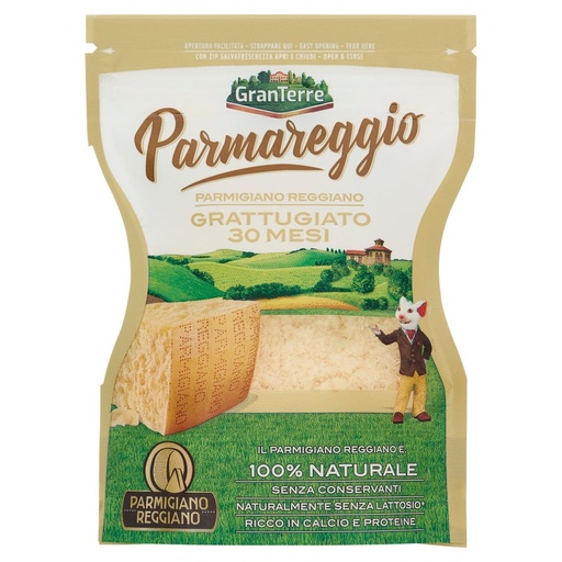 [000002427] Parmareggio Parmigiano Reggiano 30 Mesi Grattugiato Gr.60