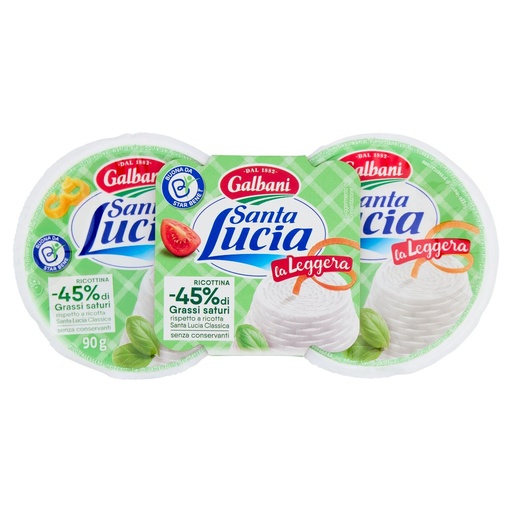 [000002491] Santa Lucia Ricotta Light Gr.90 X Pz.2