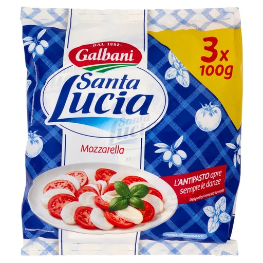 [000002583] Santa Lucia Mozzarella Gr.100X3