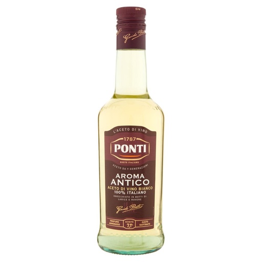 [000002630] Ponti Aceto di Vino Bianco Aroma Antico Ml.500