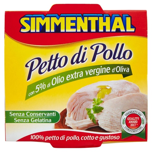 [000002635] Simmenthal Petto di Pollo con Olio Gr.133