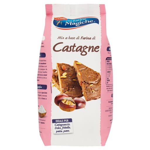 [000002686] Le Farine Magiche Farina di Castagne Mix Gr.400 
