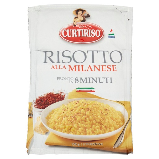 [000002689] Curtiriso Risotto alla Milanese Gr.175