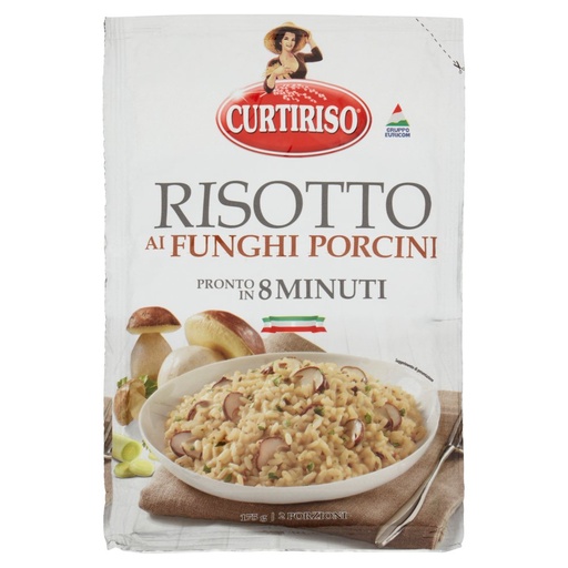 [000002690] Curtiriso Risotto ai Funghi Porcini Gr.175