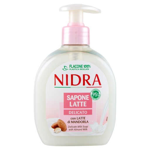 [000002738] Nidra Sapone Liquido Latte di Mandorla Ml.300