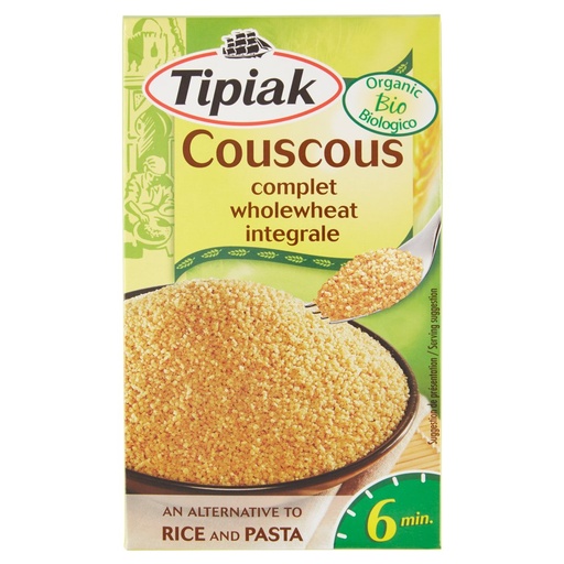 [000002743] Tipiak Cous Cous Biologico Integrale Gr.400