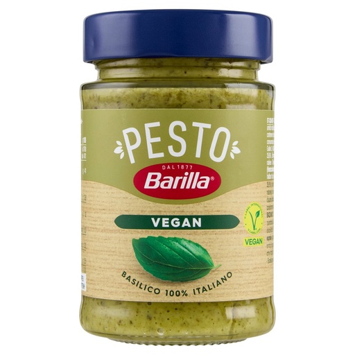 [000002797] Barilla Vegan Pesto Genovese senza Formaggio Gr.195