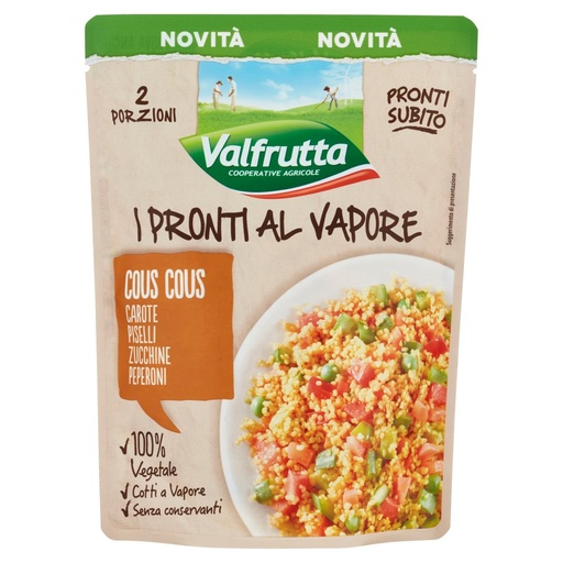 [000002830] Valfrutta I Pronti al Vapore Cous Cous Gr.220