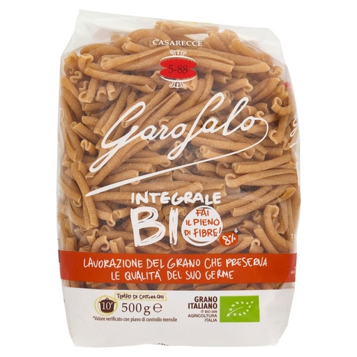 [000002865] Garofalo Integrale Biologica Caserecce N°5-88 Gr.500