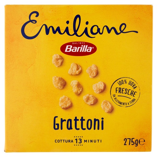 [000002904] Barilla Emiliane Grattoni all'Uovo N°116 Gr.275