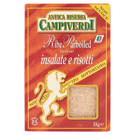 [000002923] Antica Riseria Campiverdi Riso Ribe Parboiled Kg.1