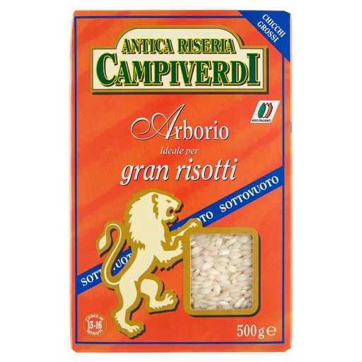 [000002924] Antica Riseria Campiverdi Riso Arborio Gr.500