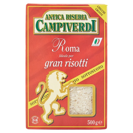 [000002925] Antica Riseria Campiverdi Riso Roma Gr.500